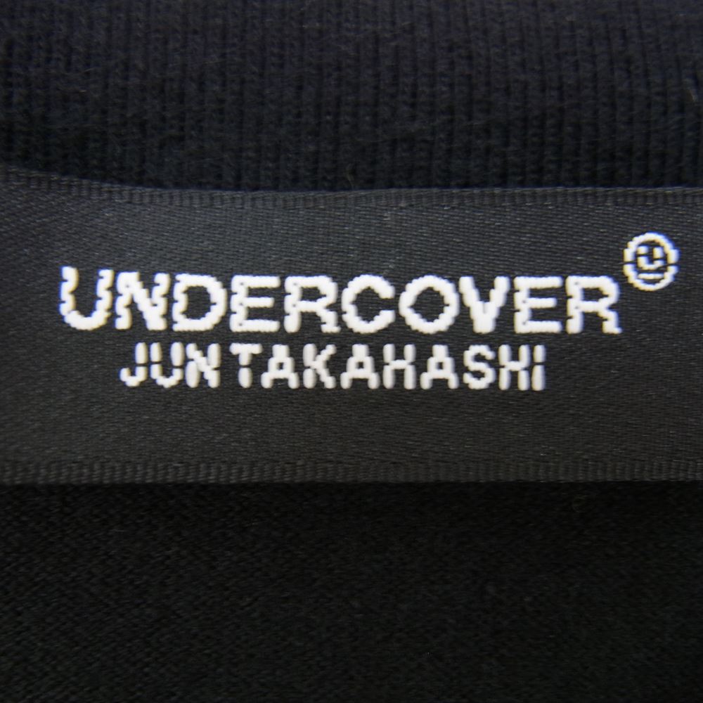 UNDERCOVER アンダーカバー 23SS UC1C1894 WOMENS ROSE/EYE コットン ロング Tシャツ ブラック系 2【極上美品】【中古】
