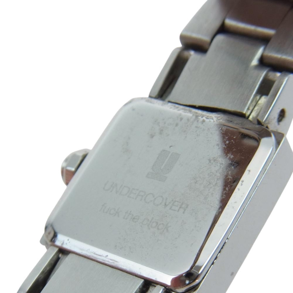 UNDERCOVER アンダーカバー UC1A9A01 ピラミッドケース ウォッチ ステンレス シルバー系【中古】