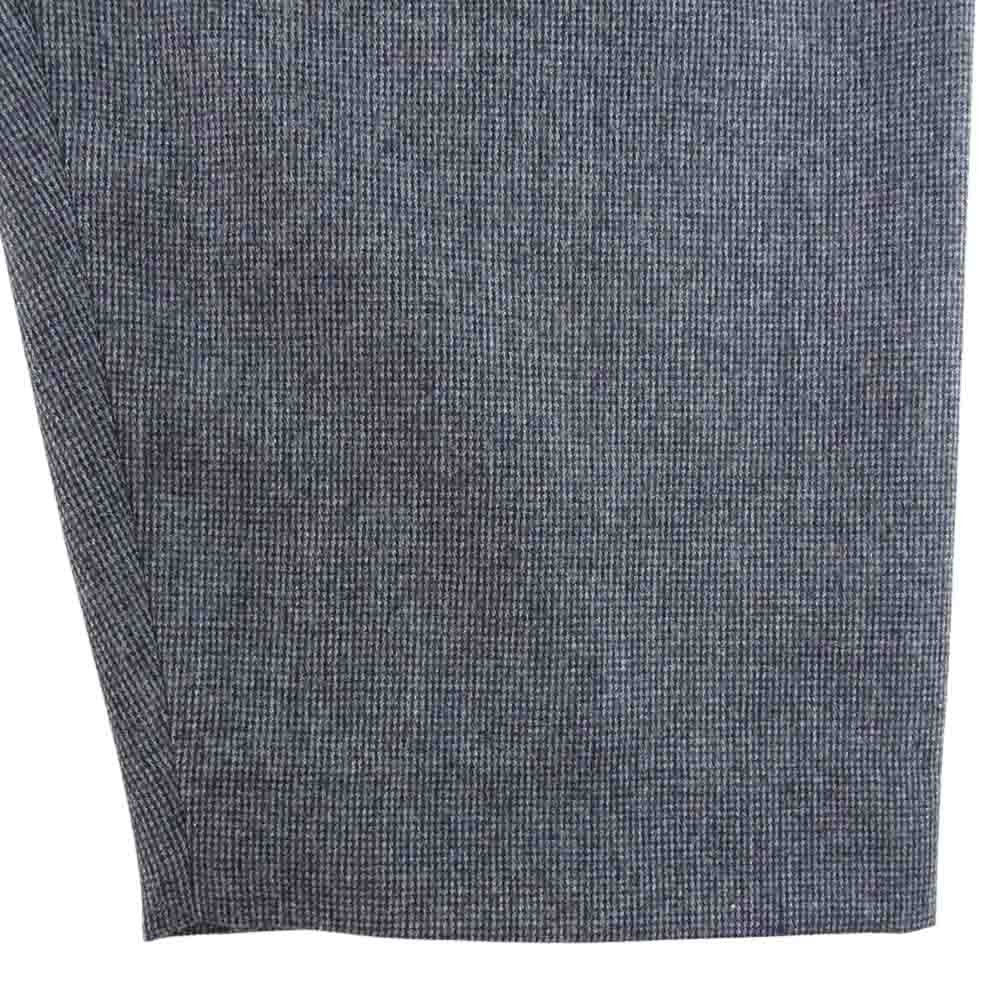 SUNSEA サンシー 19AW 19A42 N.M BRUSHED PANTS ウール スラックス チャコール ブラック チャコール系 2【新古品】【未使用】【中古】