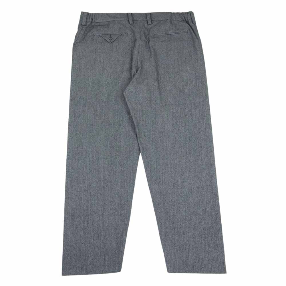 SUNSEA サンシー 19AW 19A43 N.M BRUSHED M2 PANTS ウール スラックス ブラック系 ホワイト系 2【新古品】【未使用】【中古】