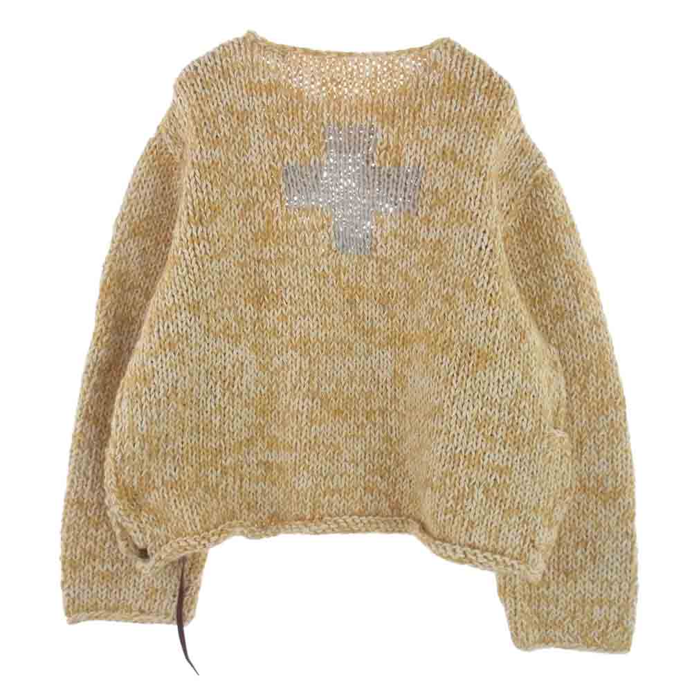 SUNSEA サンシー 22AW 22A52 第八のセーター Yellow Mix ニット イエロー系 3【新古品】【未使用】【中古】