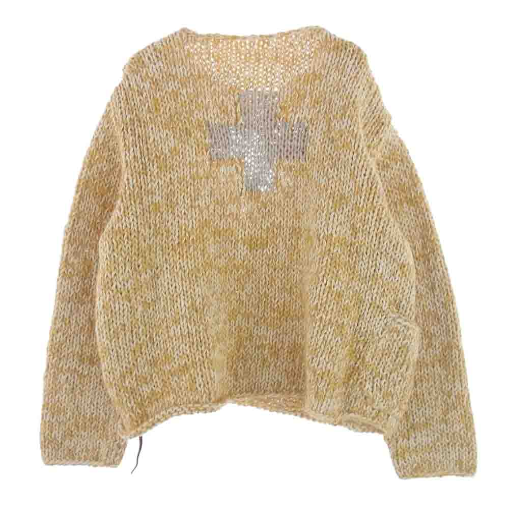 SUNSEA サンシー 22AW 22A52 第八のセーター Yellow Mix ニット イエロー系 2【新古品】【未使用】【中古】