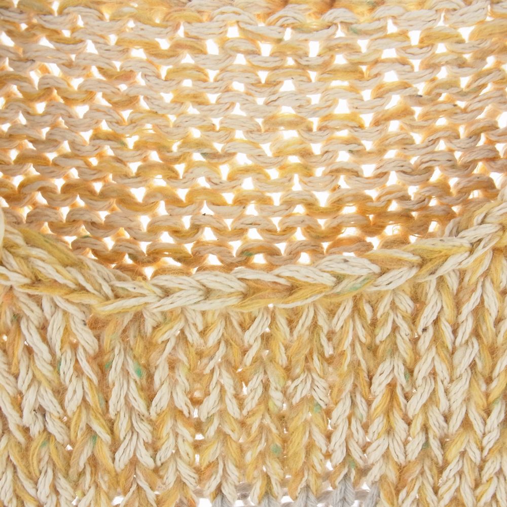 SUNSEA サンシー 22AW 22A52 第八のセーター Yellow Mix ニット イエロー系 2【新古品】【未使用】【中古】