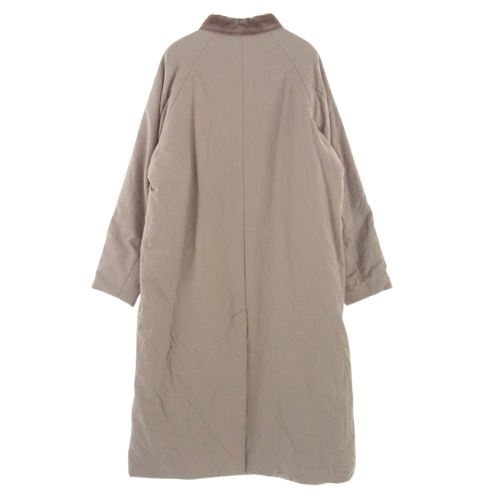 SUNSEA サンシー 21AW 21A38 RIGID WOOL COAT リジット ウール コート ベージュ系 2【新古品】【未使用】【中古】