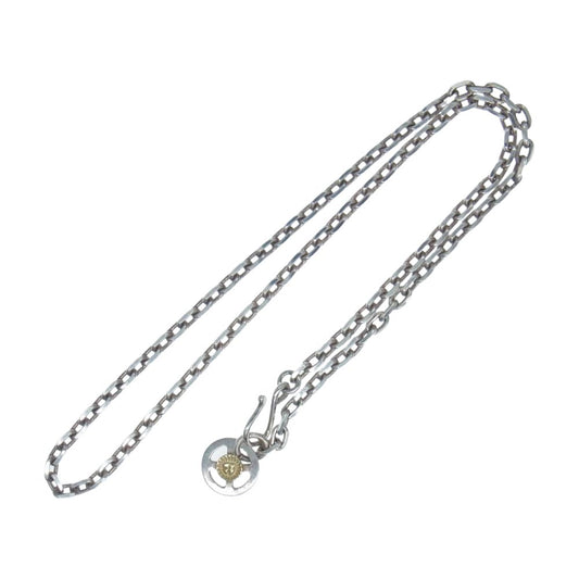 WINGROCK ウィングロック 金メタル メディスンホイール フック チェーン ネックレス シルバー系【中古】