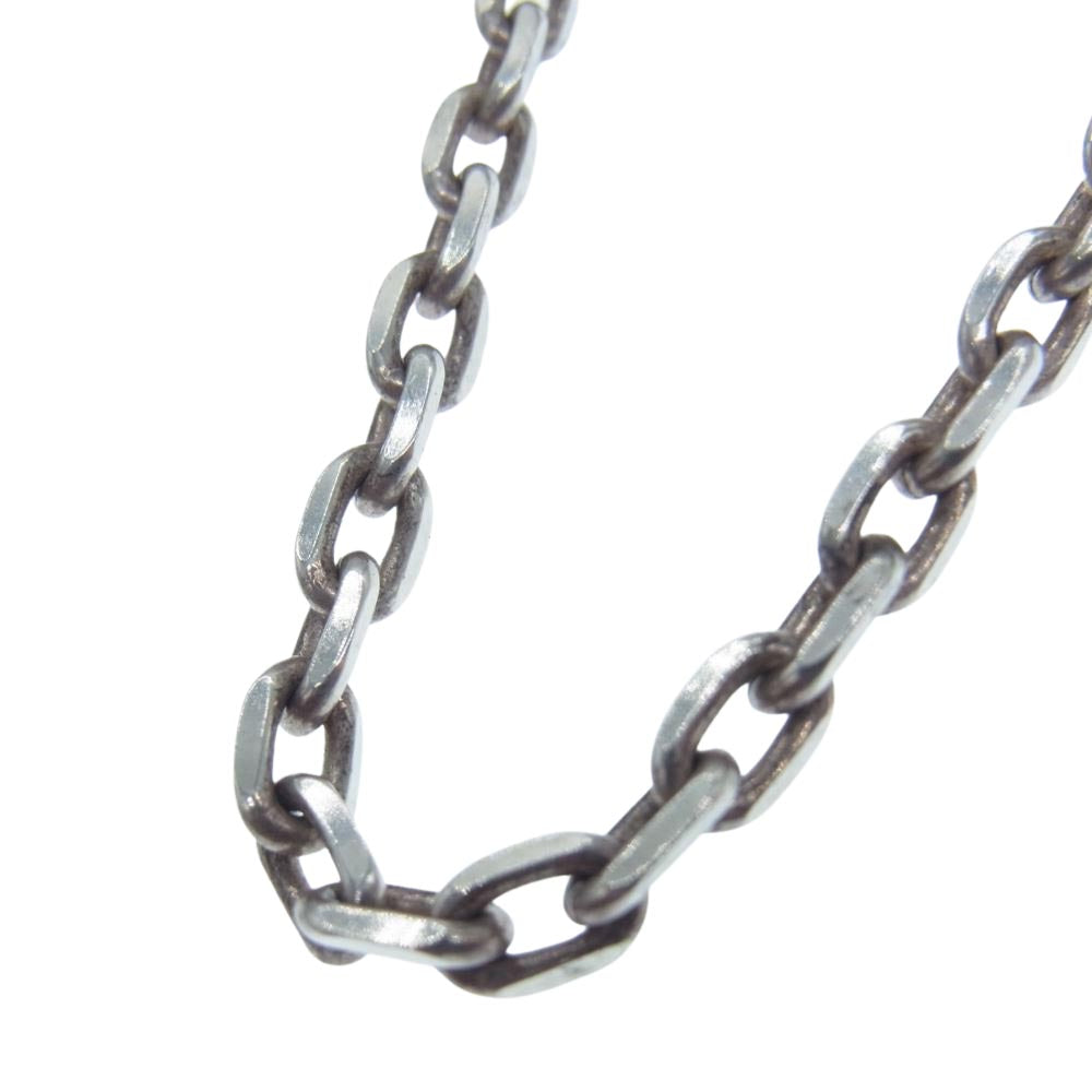 WINGROCK ウィングロック 金メタル メディスンホイール フック チェーン ネックレス シルバー系【中古】