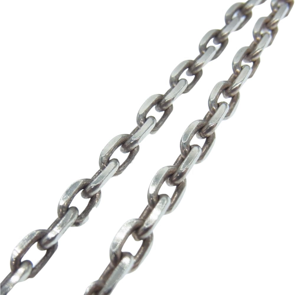 WINGROCK ウィングロック 金メタル メディスンホイール フック チェーン ネックレス シルバー系【中古】