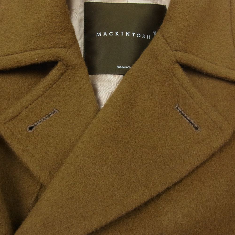 Mackintosh マッキントッシュ 英国製 PEA COAT ウール ピーコート ブラウン系 38【中古】