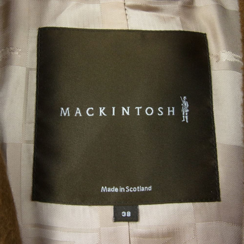 Mackintosh マッキントッシュ 英国製 PEA COAT ウール ピーコート ブラウン系 38【中古】
