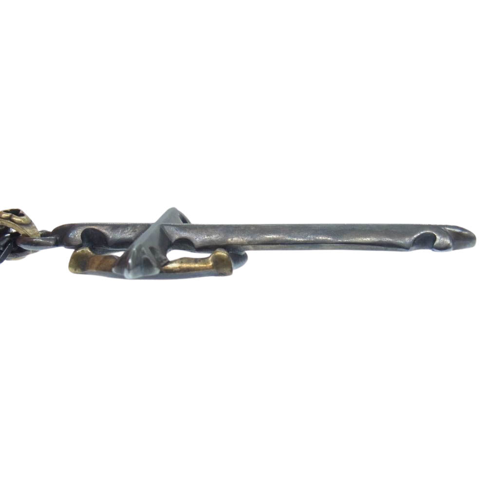 ヴァニタス VN-001 Neckless With chain Silver925 / Brass ネックレス w/ フック チェーン ダガー クロス シルバー925 ブラス シルバー系【中古】