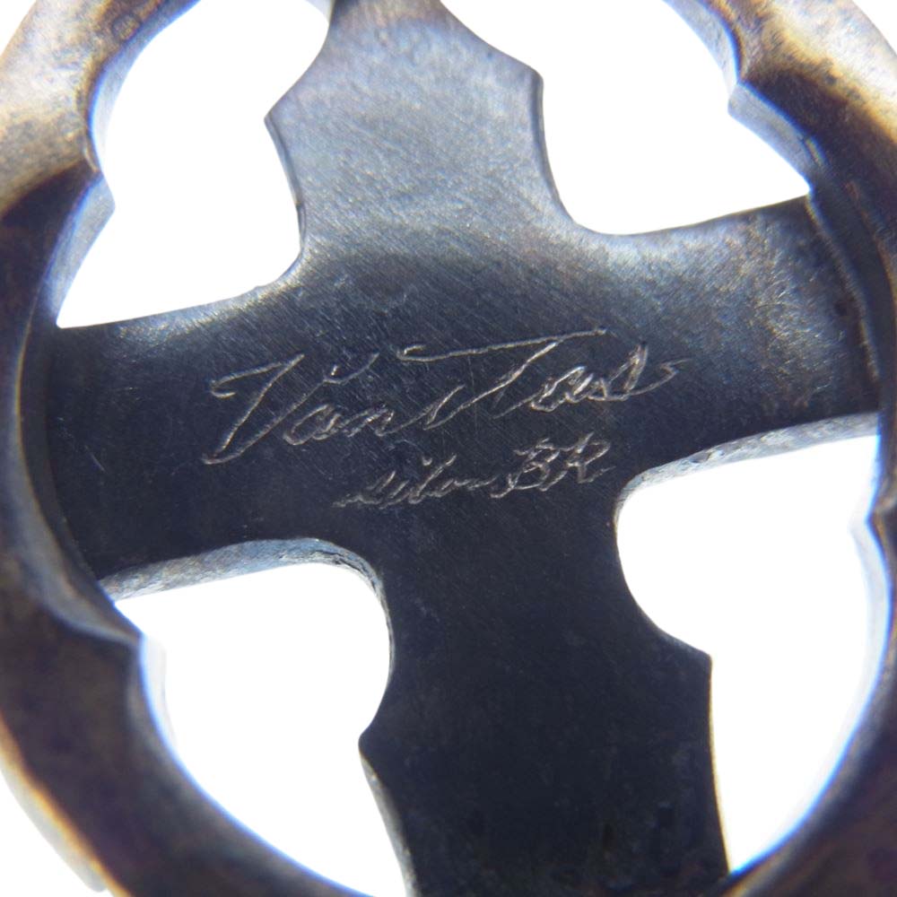 ヴァニタス VN-001 Neckless With chain Silver925 / Brass ネックレス w/ フック チェーン ダガー クロス シルバー925 ブラス シルバー系【中古】