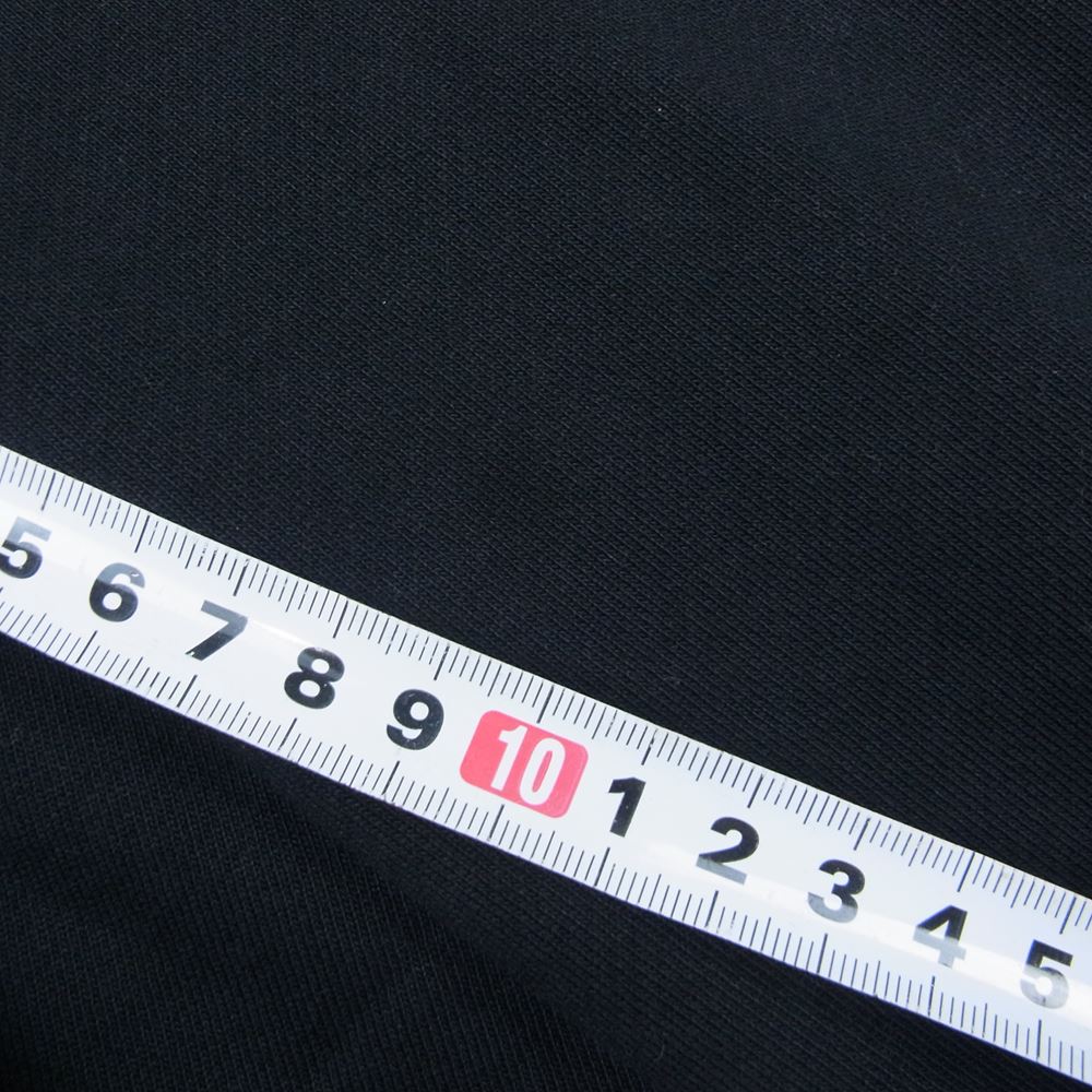 MAISON KITSUNE メゾンキツネ FW00308KM0001 フォックス パッチ トレーナー スウェット ブラック系 L【中古】