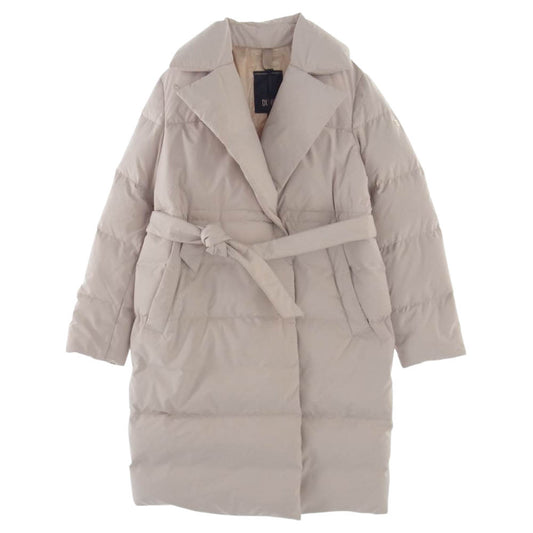 デュノ EMERALD エメラルド ダウン コート ジャケット ベージュ系 42【新古品】【未使用】【中古】