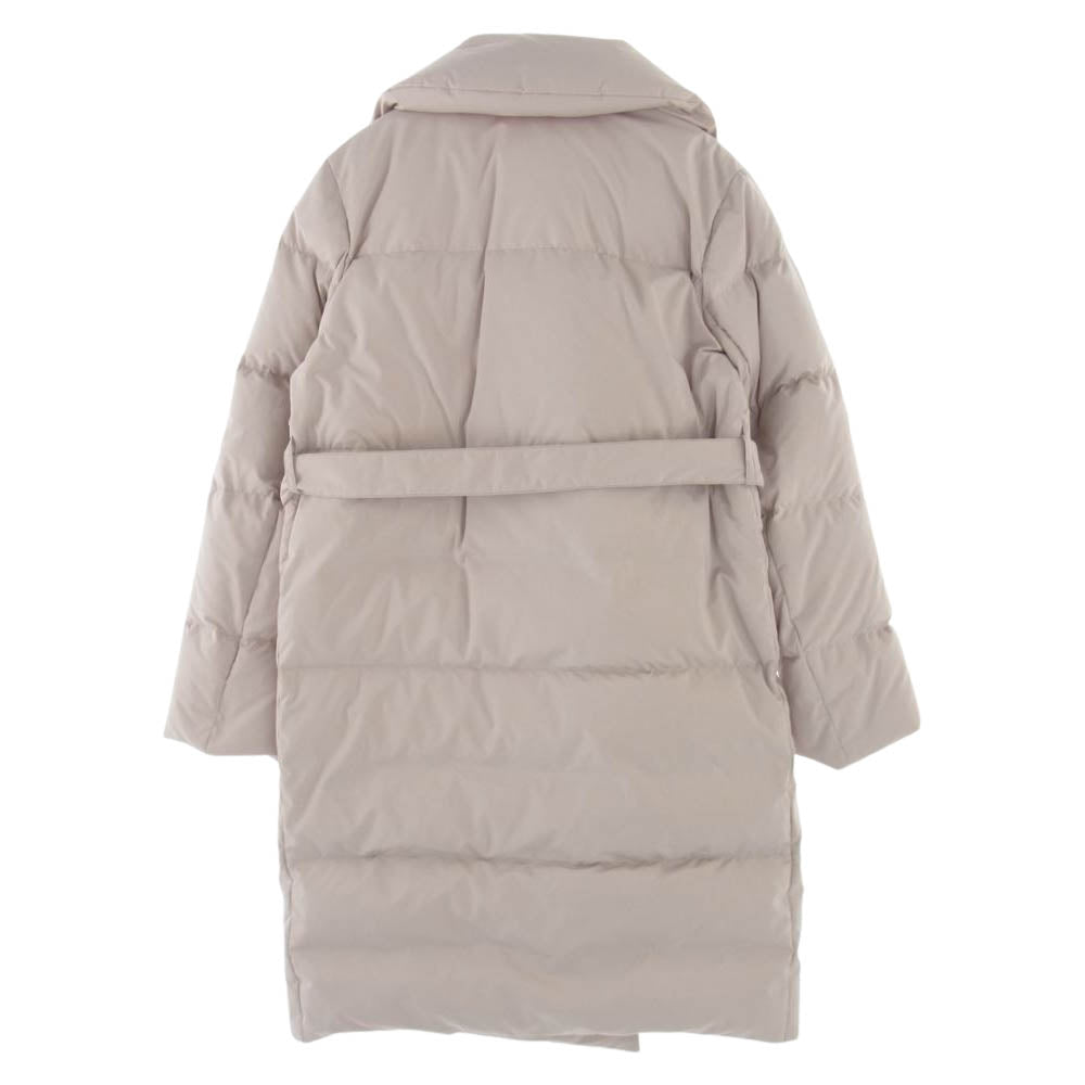 デュノ EMERALD エメラルド ダウン コート ジャケット ベージュ系 42【新古品】【未使用】【中古】