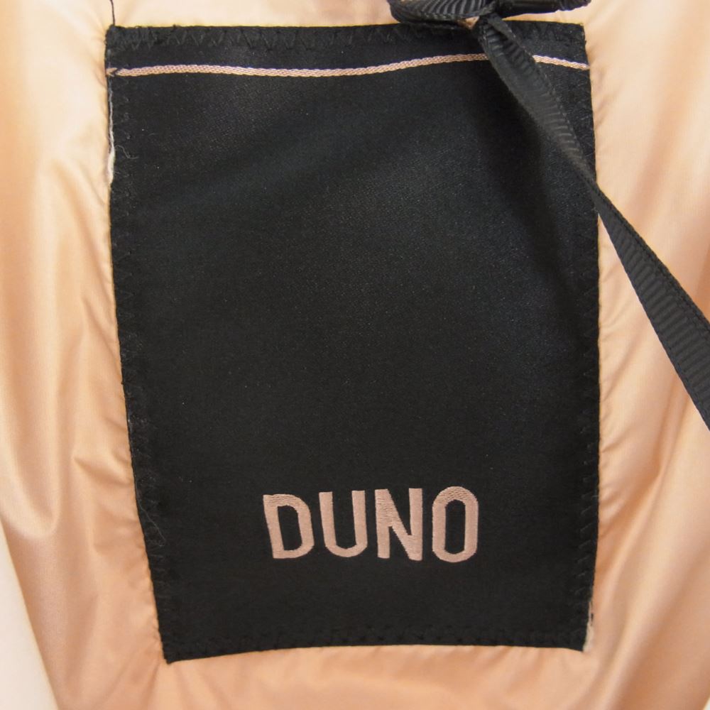 デュノ EMERALD エメラルド ダウン コート ジャケット ベージュ系 42【新古品】【未使用】【中古】