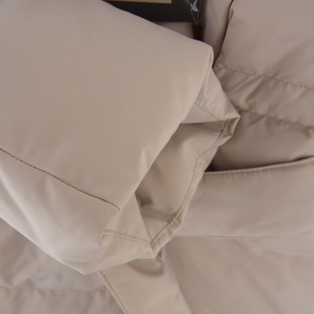 デュノ EMERALD エメラルド ダウン コート ジャケット ベージュ系 42【新古品】【未使用】【中古】