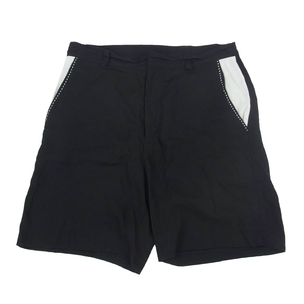WACKO MARIA ワコマリア リヨセル ショーツ ハーフパンツ ブラック系 S【中古】