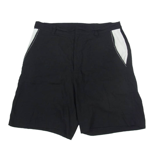 WACKO MARIA ワコマリア リヨセル ショーツ ハーフパンツ ブラック系 S【中古】