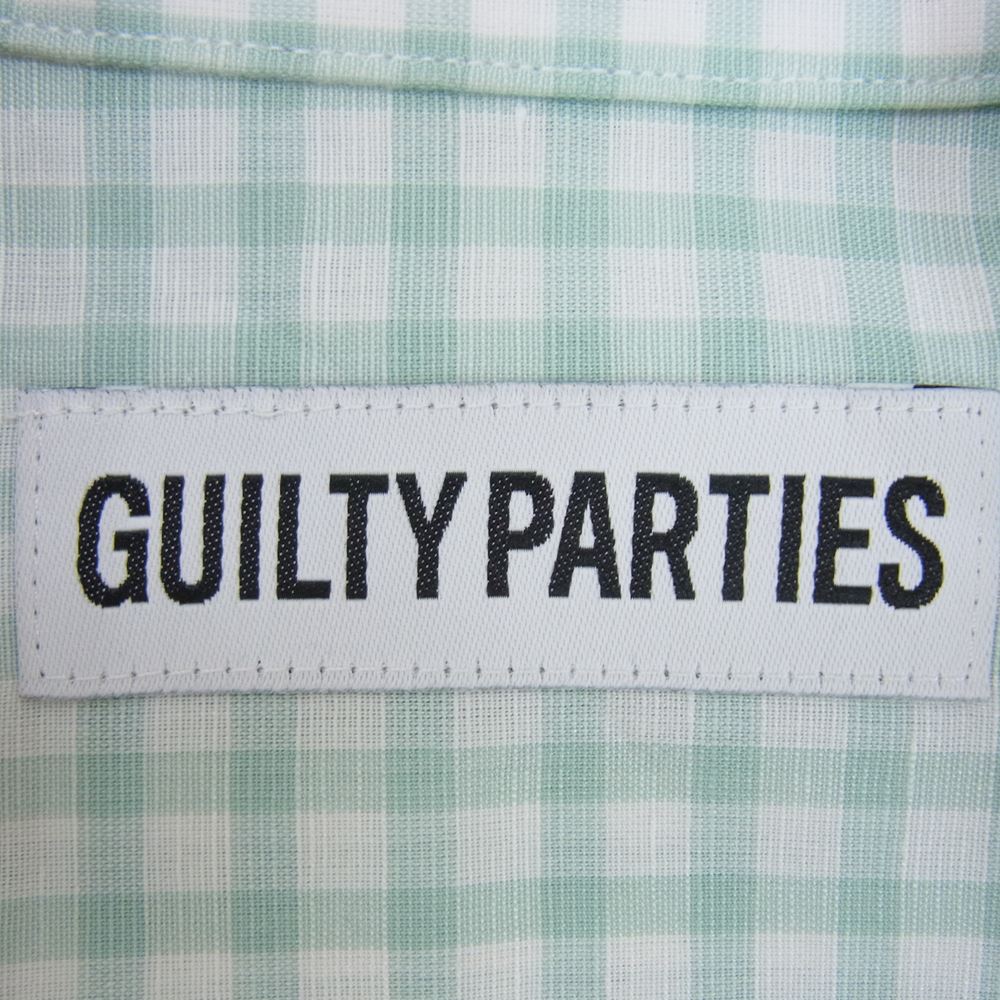 WACKO MARIA ワコマリア ギンガムチェック コットンリネン 半袖シャツ S【中古】