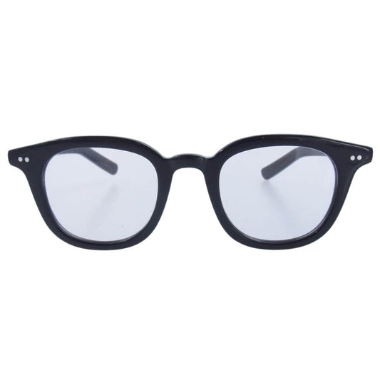WACKO MARIA ワコマリア NATIVE SONS ネイティブサンズ PL-039E アイウェア 眼鏡 ブラック系 46.2□22.5-144【中古】