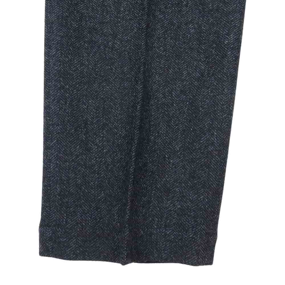 JUNYA WATANABE COMME des GARCONS MAN ジュンヤワタナベコムデギャルソンマン 20AW WF-P032 カシミヤ混ウール へリンボーン スラックスパンツ ブラック系 XS【美品】【中古】