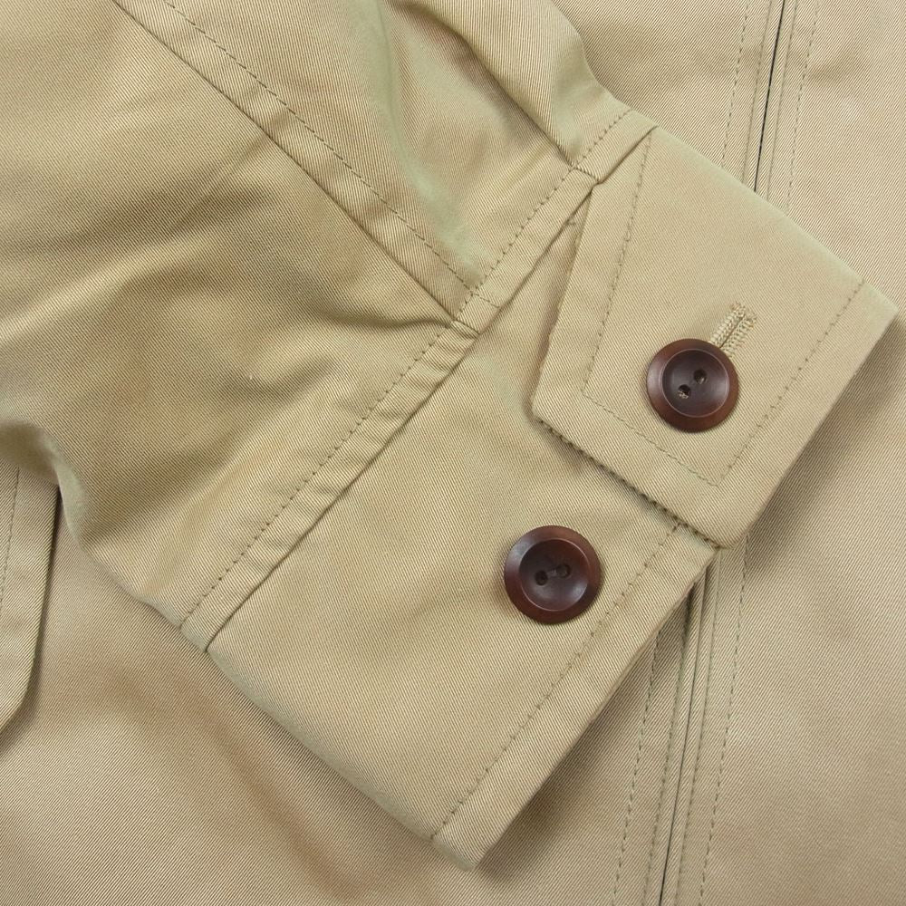 JUNYA WATANABE COMME des GARCONS MAN ジュンヤワタナベコムデギャルソンマン 21AW WH-J031 綿エステルギャバ スイングトップ ベージュ系 XS【美品】【中古】