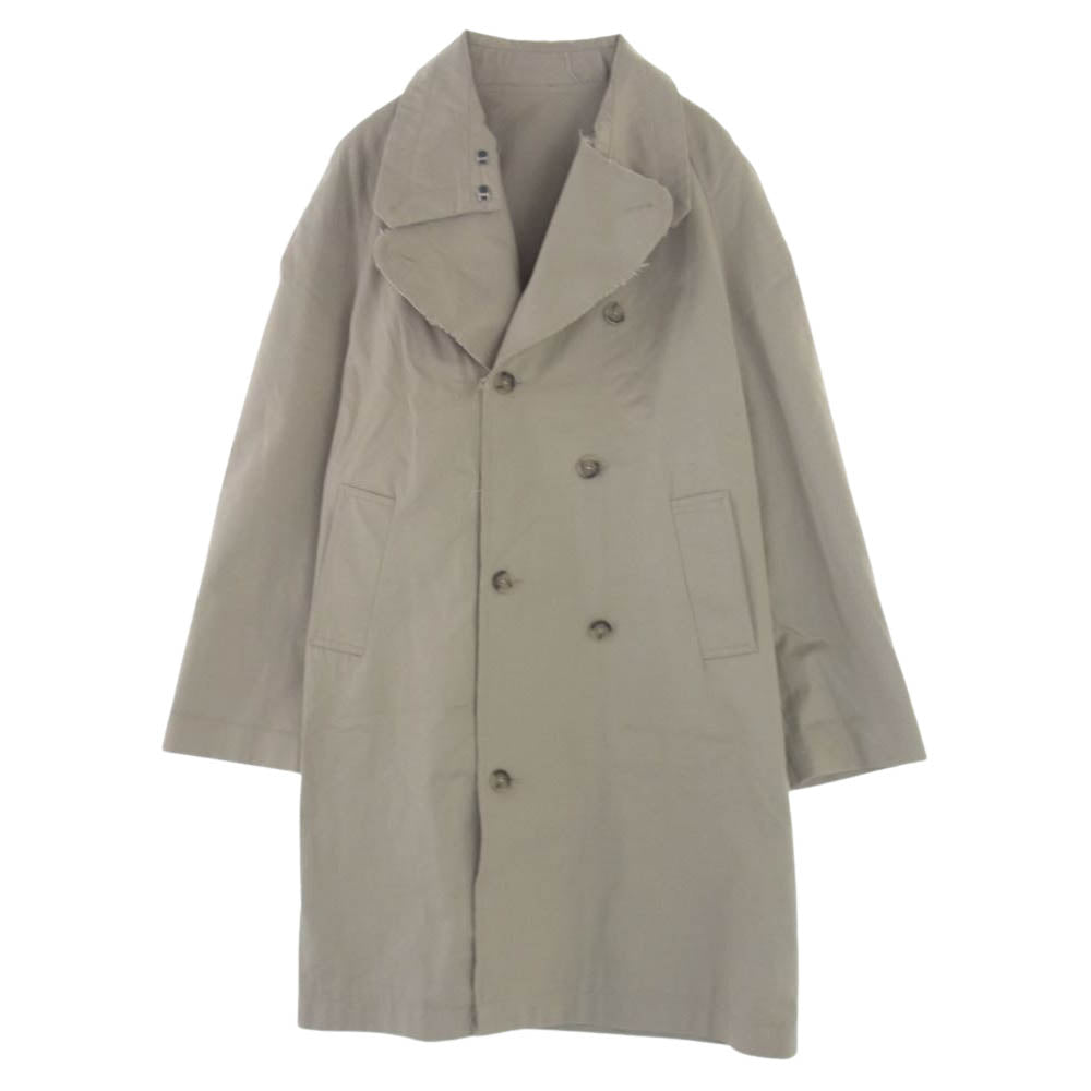 マリナイー 国内正規品 M.Y. 2GENDER OVER COAT ヴィンテージファブリック オーバー コート ベージュ系 １【中古】