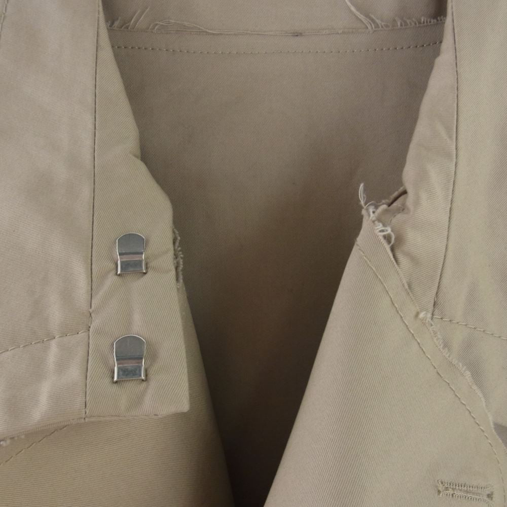 マリナイー 国内正規品 M.Y. 2GENDER OVER COAT ヴィンテージファブリック オーバー コート ベージュ系 １【中古】
