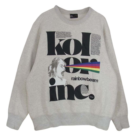 kolor カラー 21SS 21SCM-T09205 プリント 裏起毛 スウェット グレー系 2【中古】