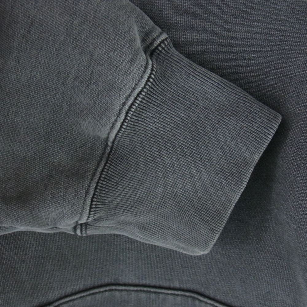 Supreme シュプリーム 15SS Overdyed Hooded Sweatshirt オーバーダイ フーデッド スウェットシャツ プルオーバー パーカー グレー系 L【中古】