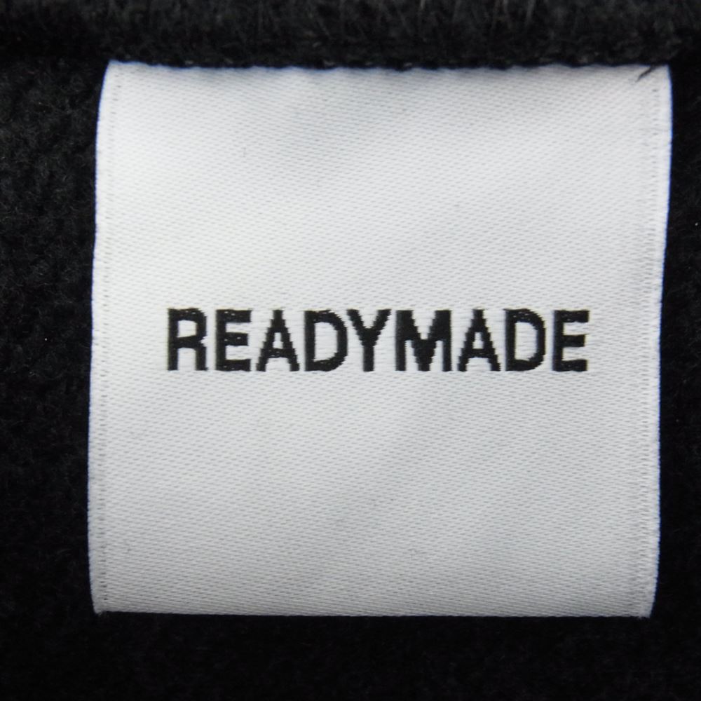 READY MADE レディメイド RE-CO-BK-00-00-246 MOCK NECK SWEAT SHIRT モックネック 長袖 スエット　 ブラック系 M【極上美品】【中古】