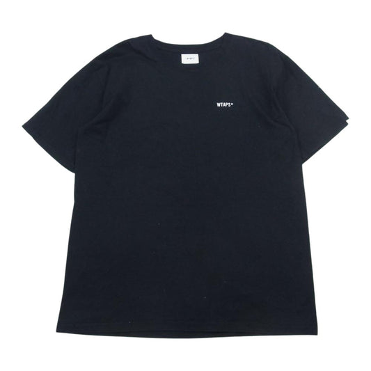 WTAPS ダブルタップス 20SS SCREEN TEE スクリーン バック ロゴ プリント 半袖 Tシャツ ブラック系 03【中古】