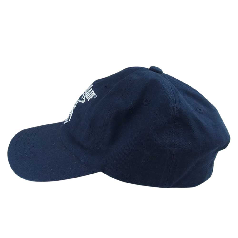 HUMAN MADE ヒューマンメイド 6パネル ベア キャップ 帽子 ネイビー系【中古】
