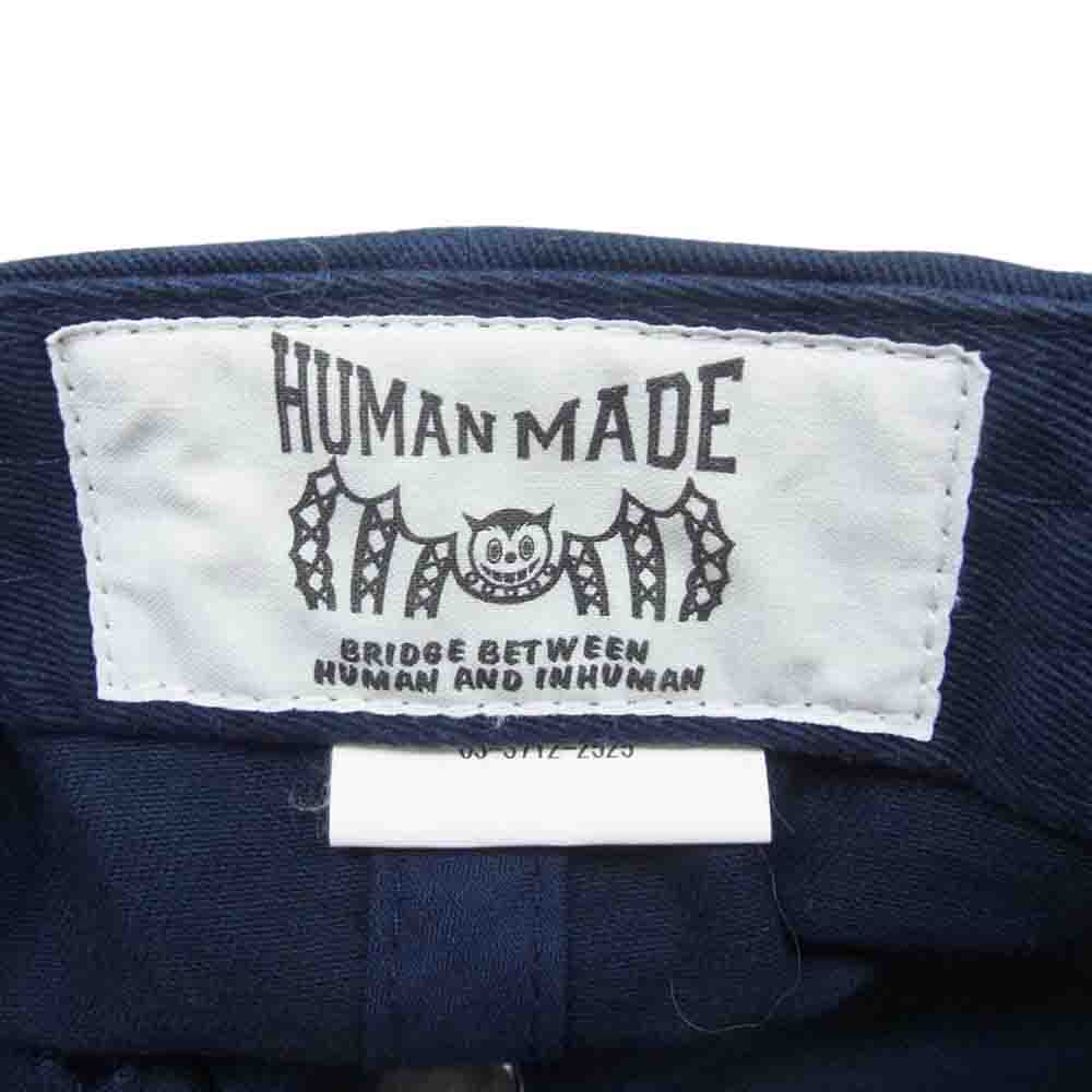 HUMAN MADE ヒューマンメイド ハート キャップ ネイビー系【中古】