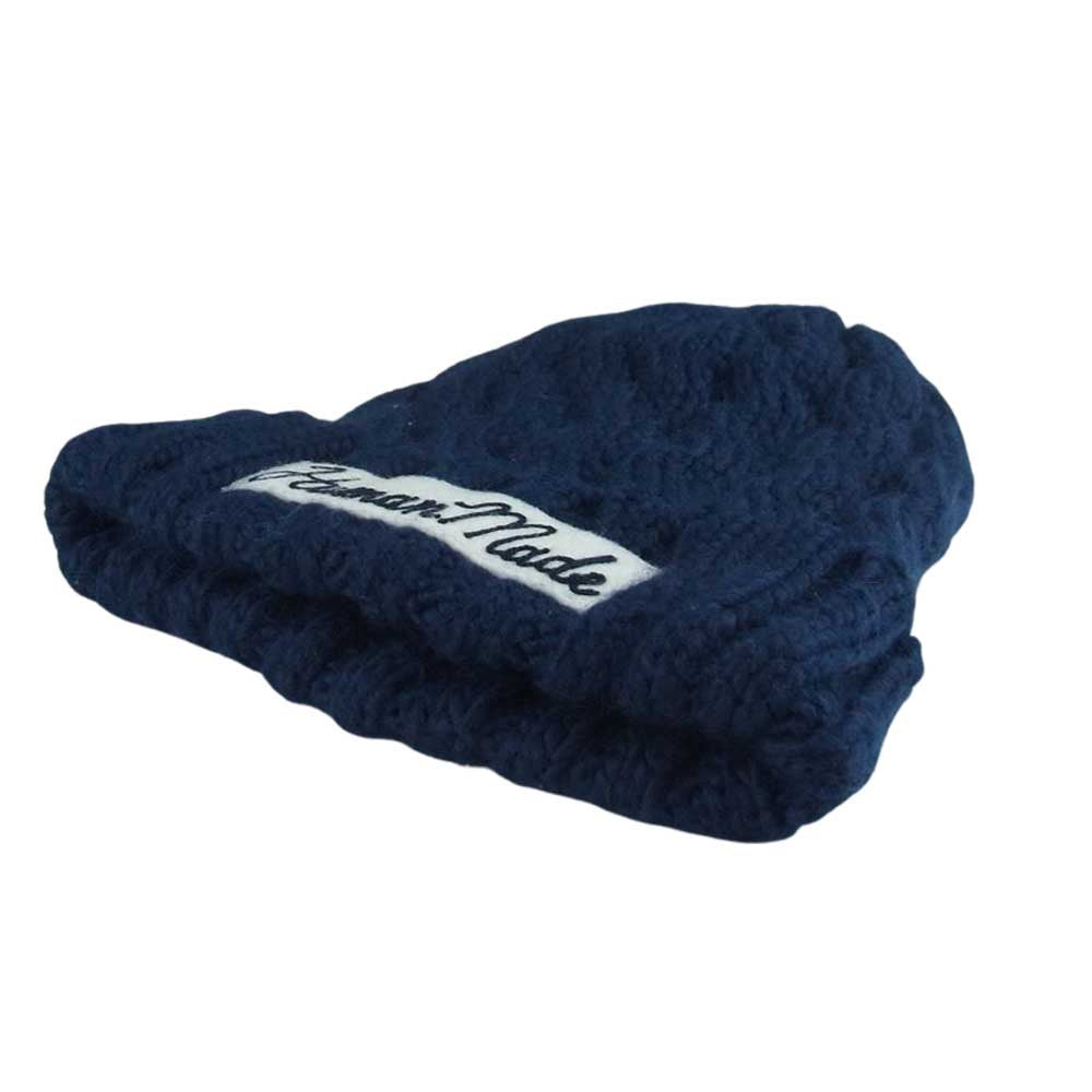 HUMAN MADE ヒューマンメイド ロゴパッチ ニット キャップ 帽子