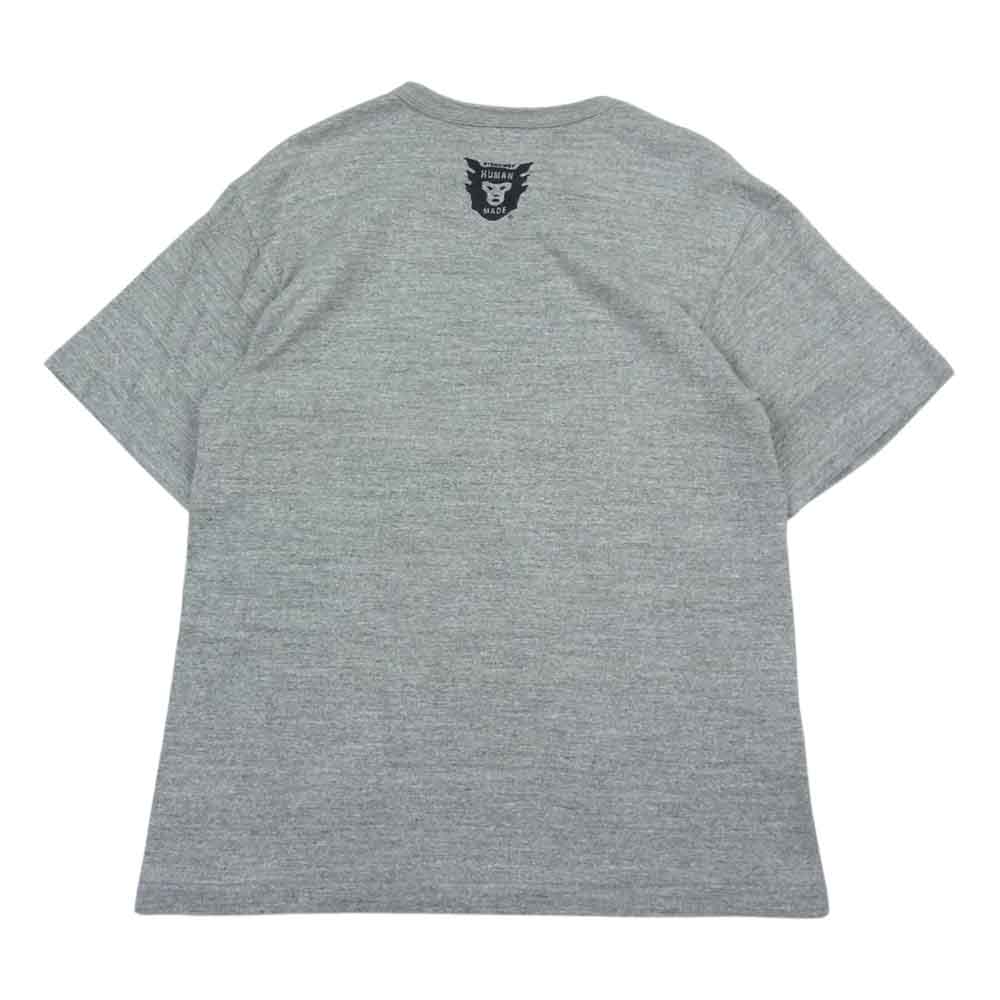 HUMAN MADE ヒューマンメイド DRY ALLS プリント Tシャツ グレー系 L【中古】
