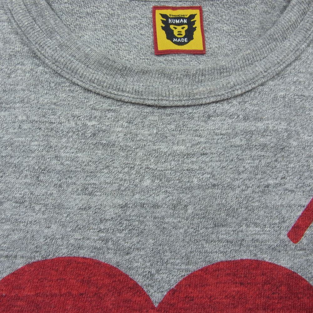 HUMAN MADE ヒューマンメイド DRY ALLS プリント Tシャツ グレー系 L【中古】