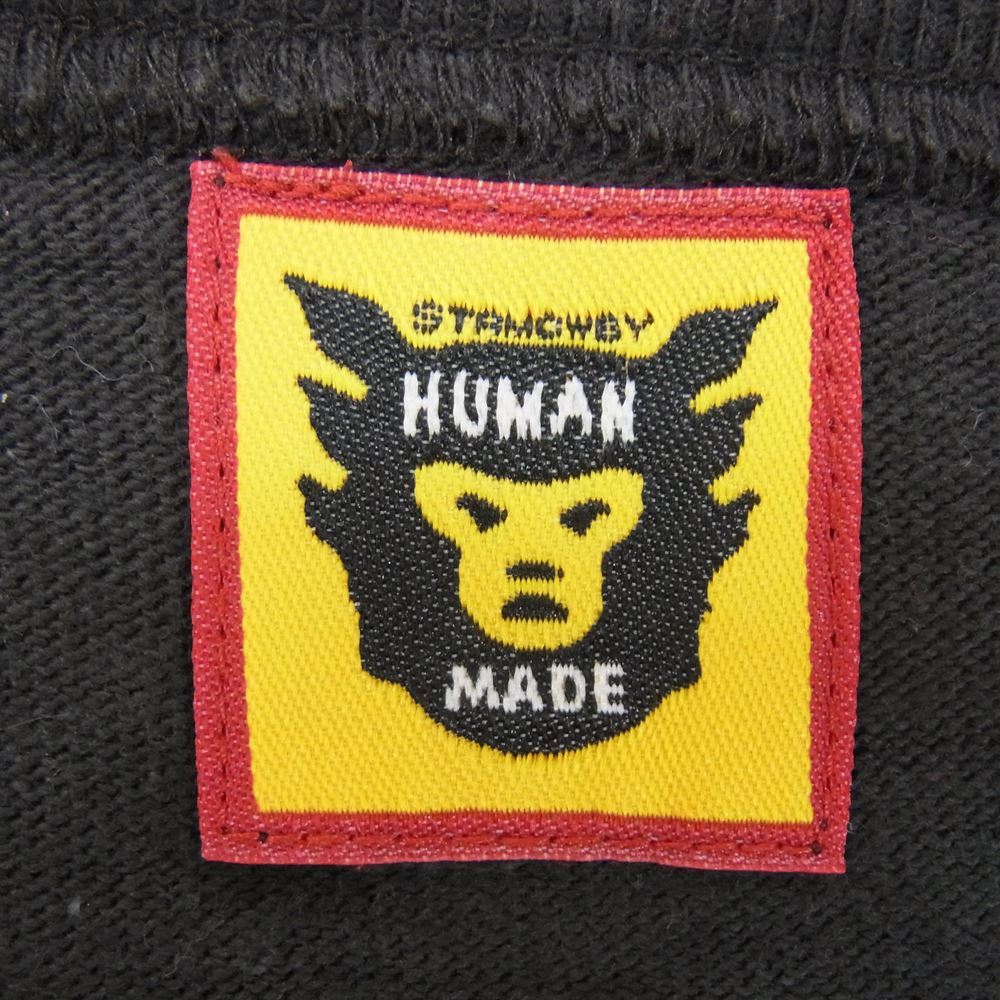 HUMAN MADE ヒューマンメイド Snow Mountain l/s tee リングスリーブ Tシャツ カットソー チャコール系 L【中古】