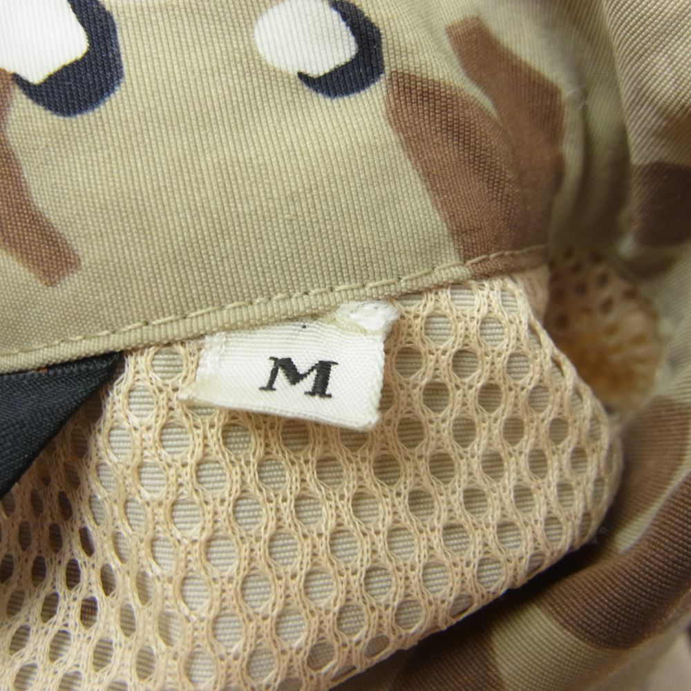 A BATHING APE アベイシングエイプ ワッペン チョコチップカモ ミリタリー ジャケット カーキ系 M【中古】