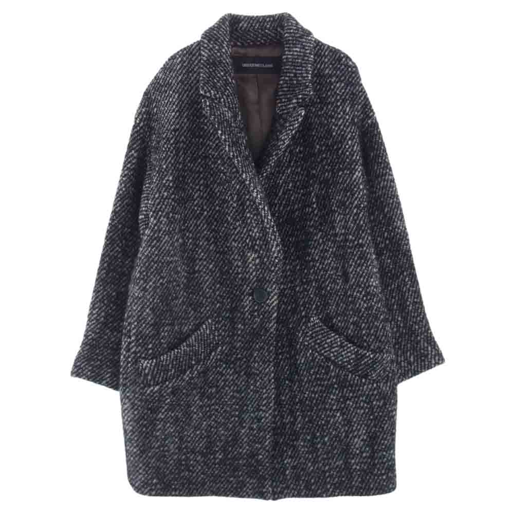 Deuxieme Classe ドゥーズィエムクラス 12-020-500-3040-3-0 モノトーン ツイード チェスターコート【中古】