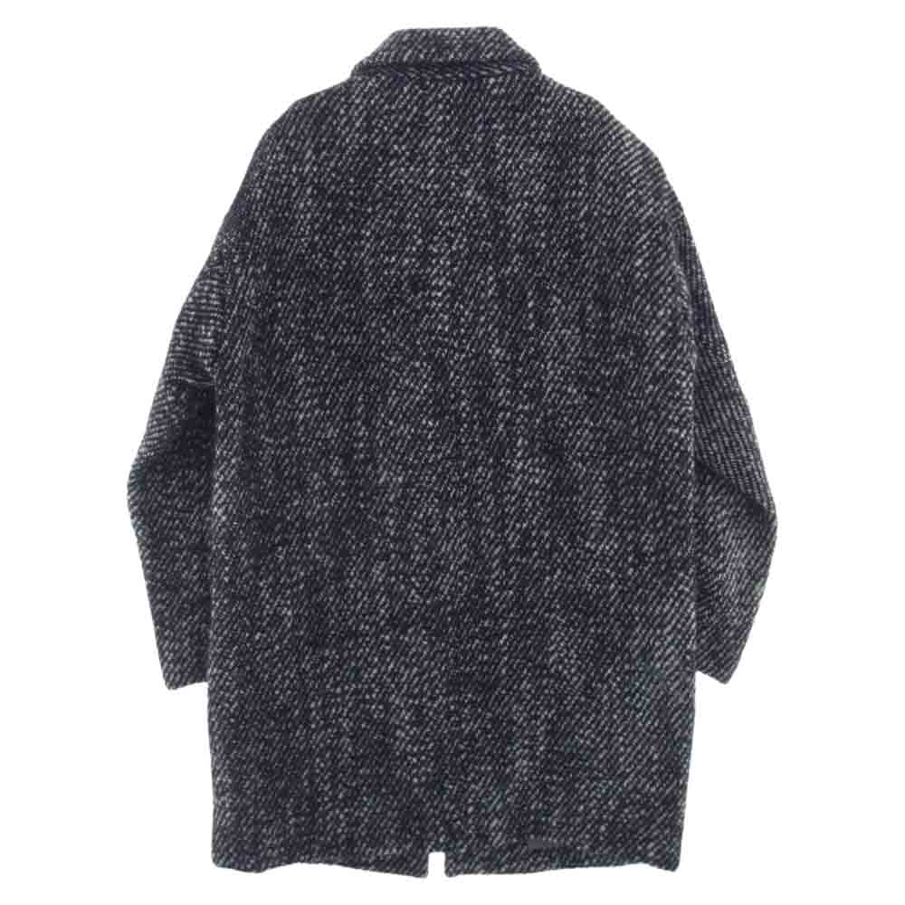 Deuxieme Classe ドゥーズィエムクラス 12-020-500-3040-3-0 モノトーン ツイード チェスターコート【中古】