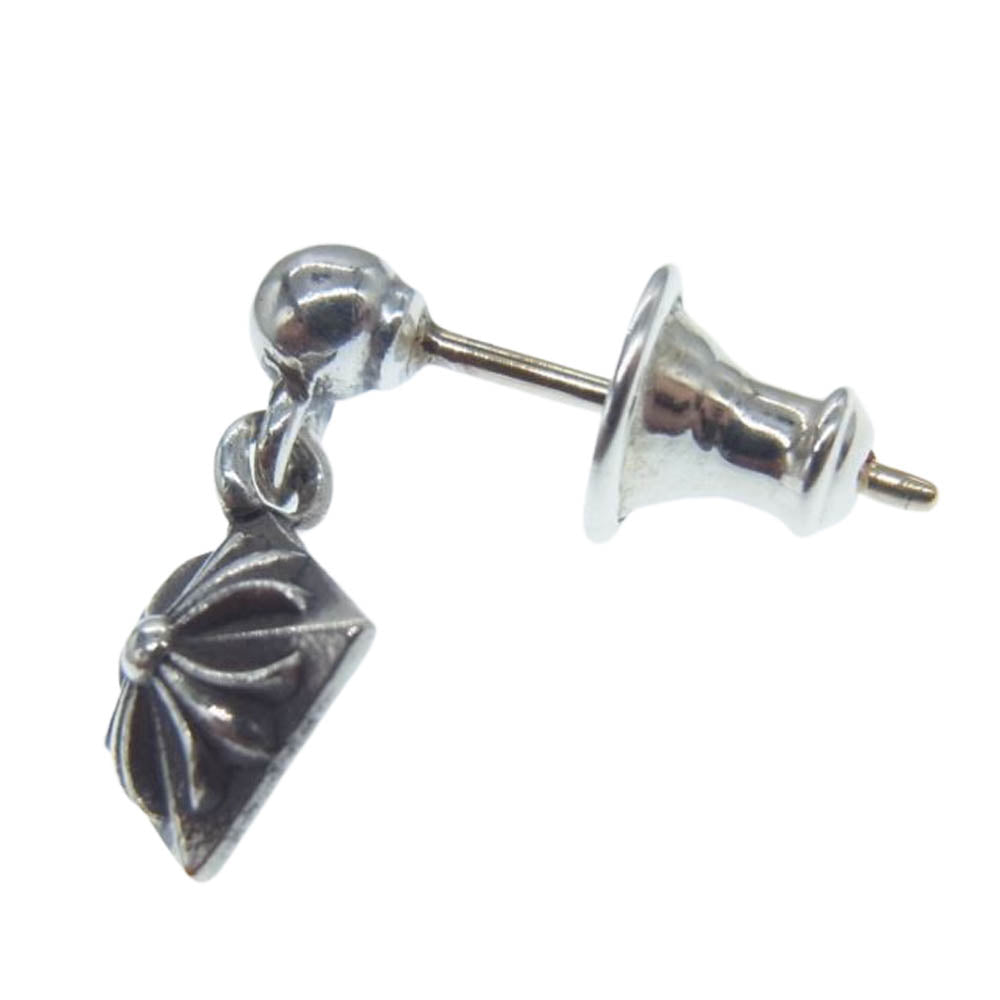 CHROME HEARTS クロムハーツ（原本有） PYRMD PLUS ピラミッド ドロップ ピアス シルバー系【中古】