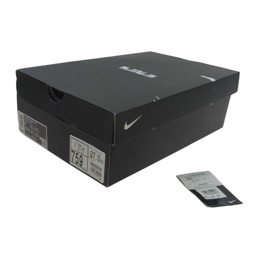 NIKE ナイキ CD0188-005 LEBRON WITNESS IV EP レブロン ウィットネス スニーカー ブラック系 27cm【中古】