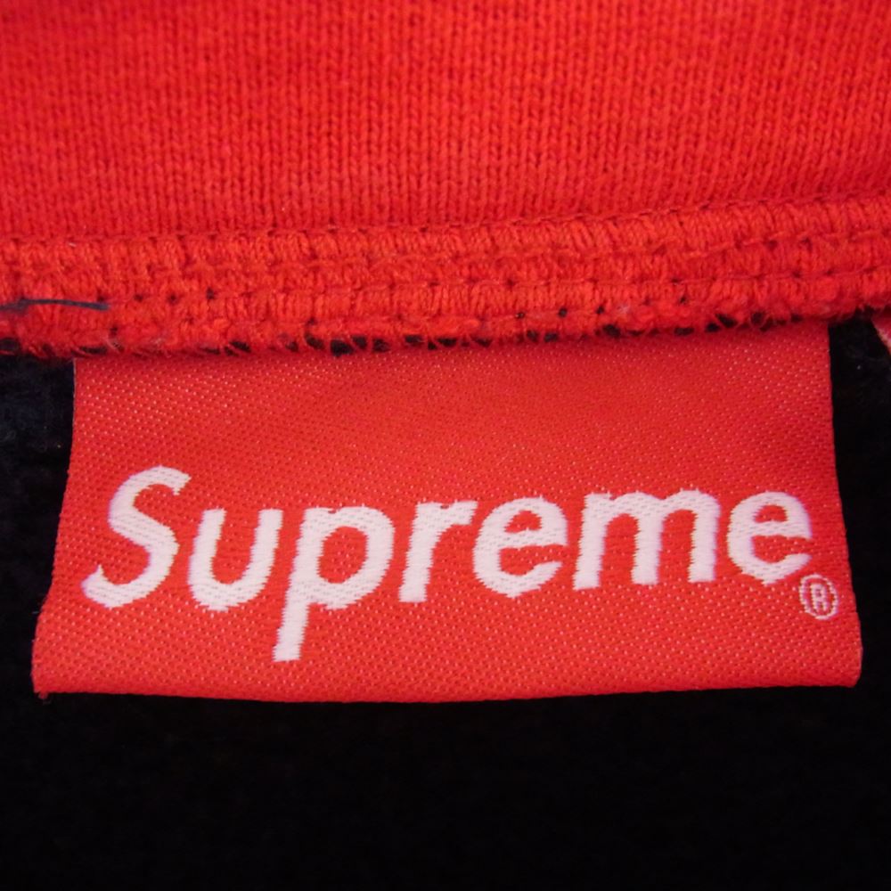 Supreme シュプリーム 22AW  Washed Half Zip ウオッシュド ハーフ ジップ スウェット  ネイビー系 M【美品】【中古】