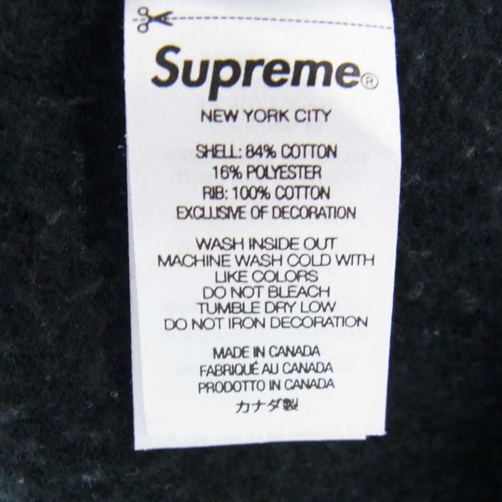 Supreme シュプリーム  22AW Preme Hooded Sweatshirt プリーム ロゴ スウェット パーカー ブラック系 L【新古品】【未使用】【中古】