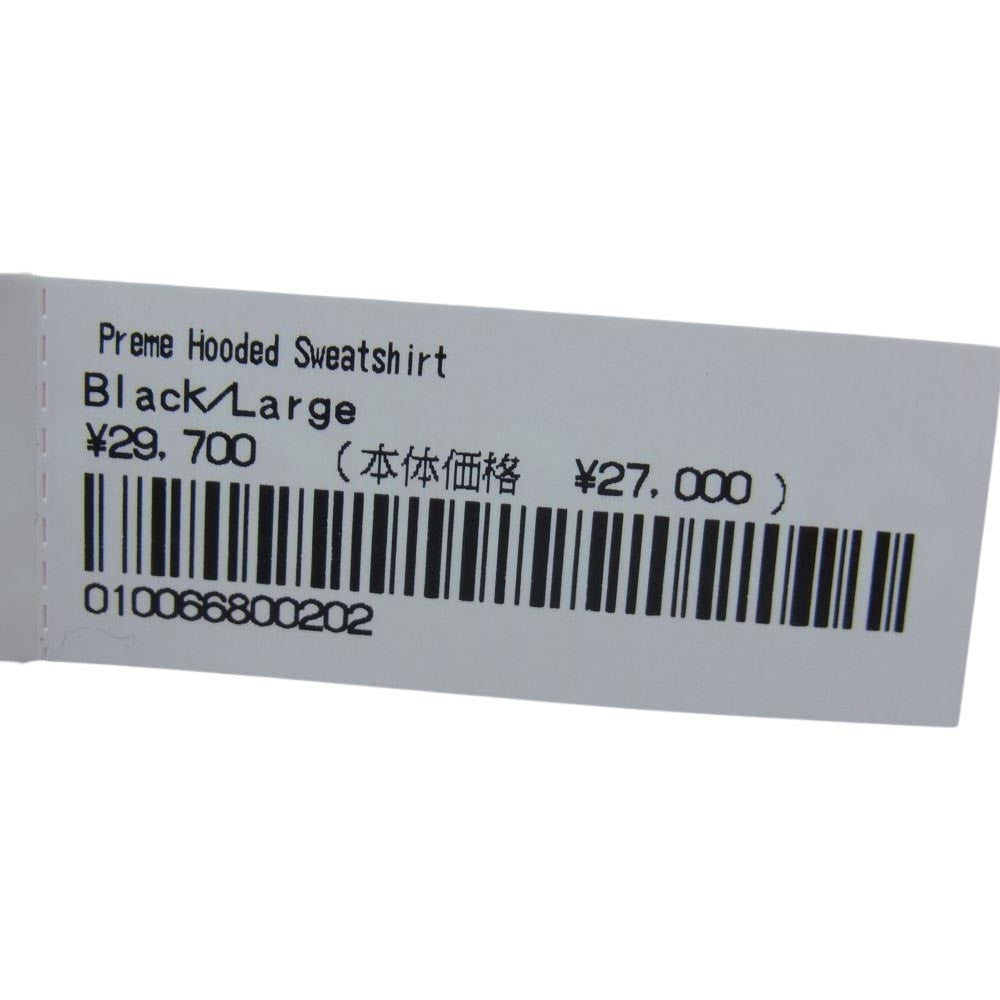 Supreme シュプリーム  22AW Preme Hooded Sweatshirt プリーム ロゴ スウェット パーカー ブラック系 L【新古品】【未使用】【中古】