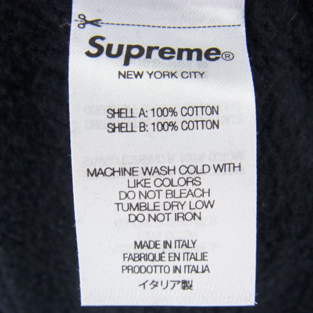 Supreme シュプリーム 22AW  Griffin Zip Up Hooded Sweat グリフィン ジップアップ スウェット パーカー 裏起毛 ブラック系 L【美品】【中古】