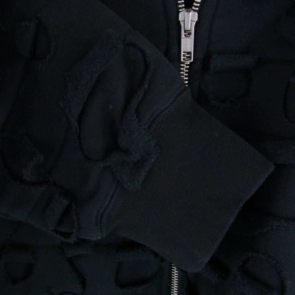 Supreme シュプリーム 22AW  Griffin Zip Up Hooded Sweat グリフィン ジップアップ スウェット パーカー 裏起毛 ブラック系 L【美品】【中古】