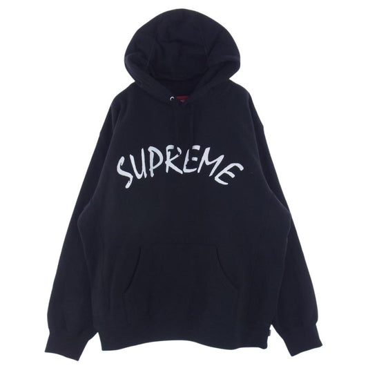 Supreme シュプリーム 21SS FTP Arc Hooded SWEATSHIRT アーチ フーデット スウェット パーカー ブラック系 M【美品】【中古】
