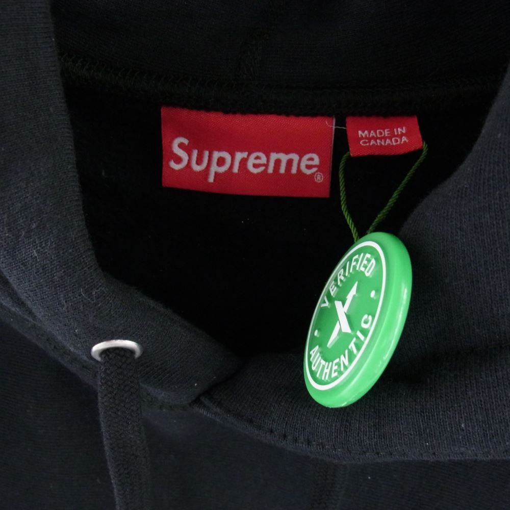 Supreme シュプリーム 21SS FTP Arc Hooded SWEATSHIRT アーチ フーデット スウェット パーカー ブラック系 M【美品】【中古】
